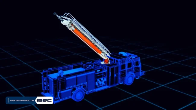 Aerial-Device-of-Fire-Engine-Teleboom Aerial Device of Fire Engine (Teleboom)